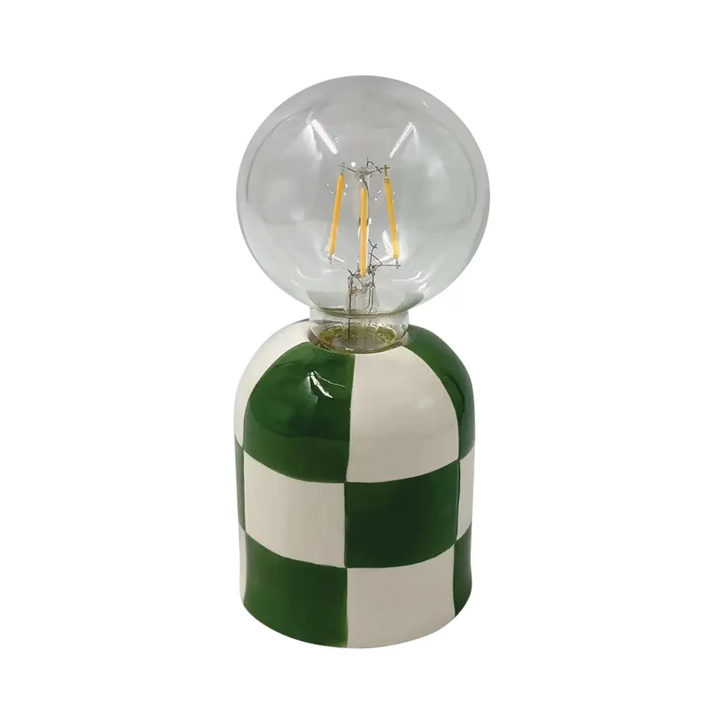 Green Tile Lamp