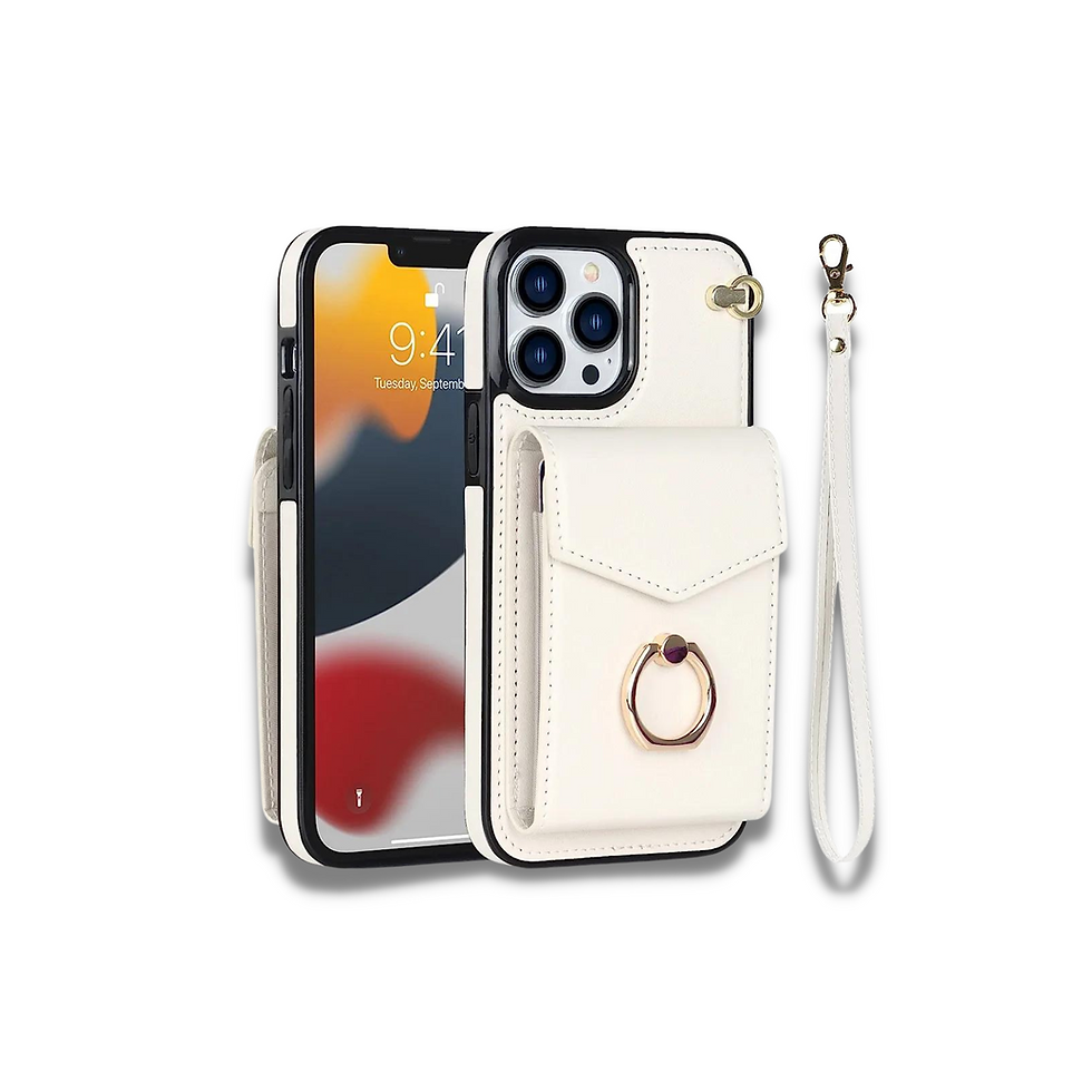 الصورة المصغرة: Luxury Leather Wallet Phone Case