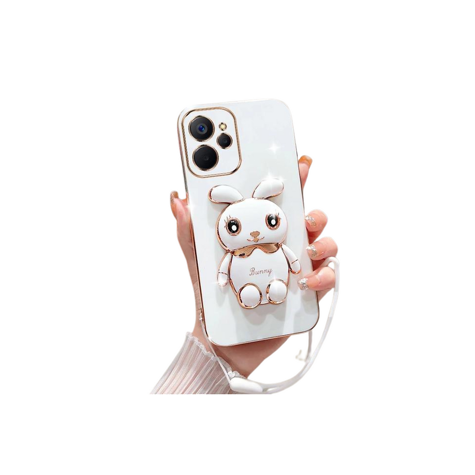 Thumbnail: SILICA GEL RABBIT STAND MOBILE COVER