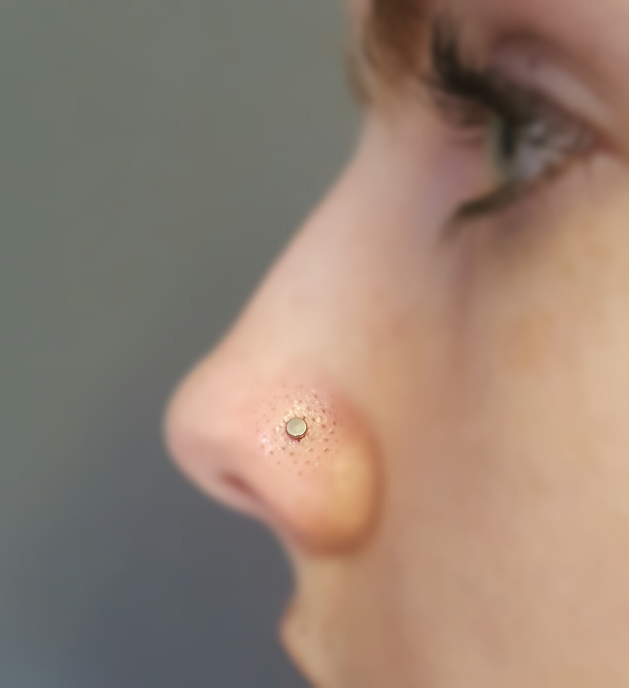 Nose piercing