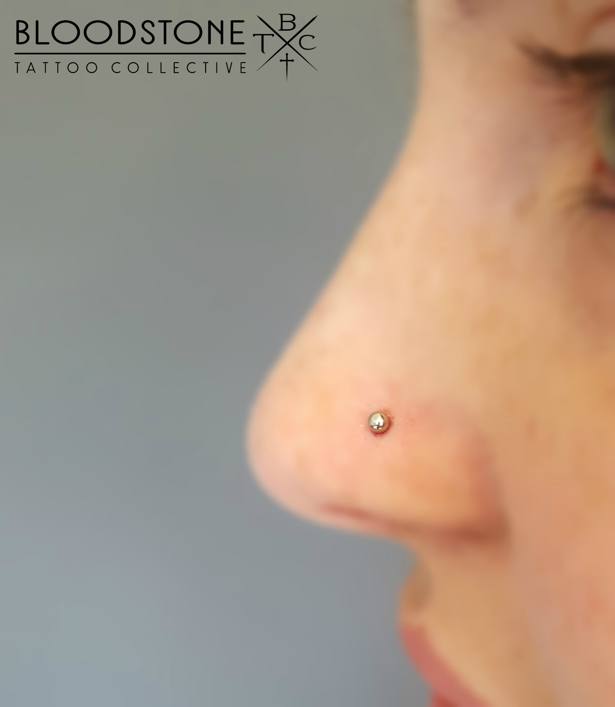 Nose piercing