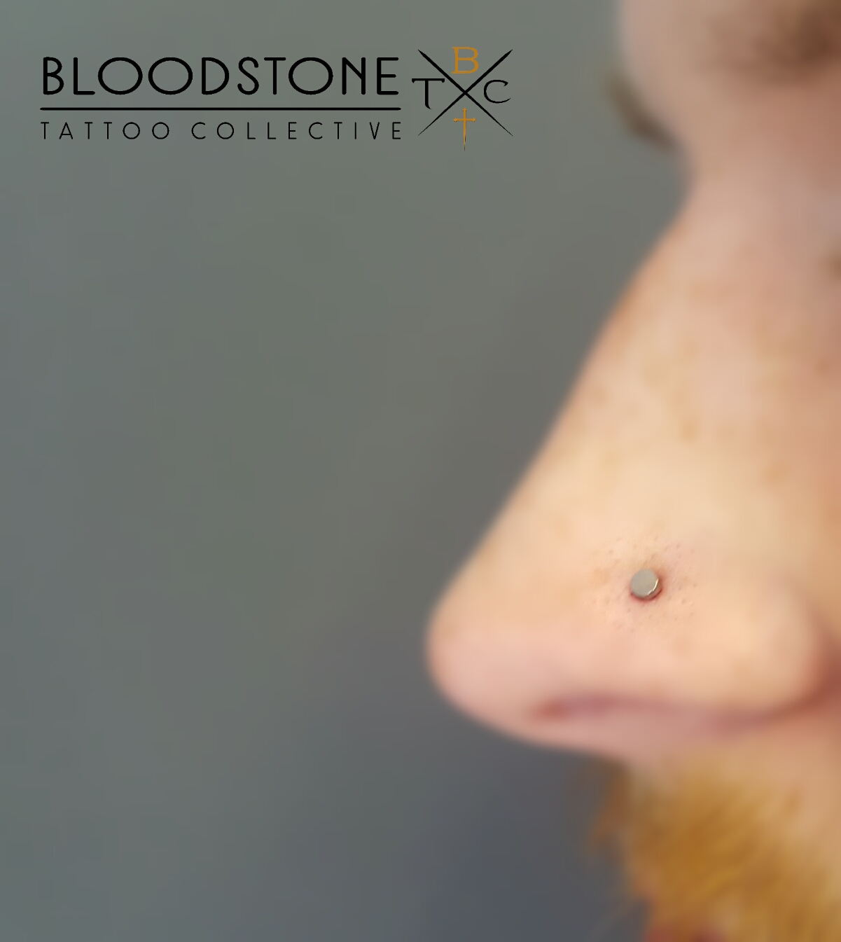 Nose piercing