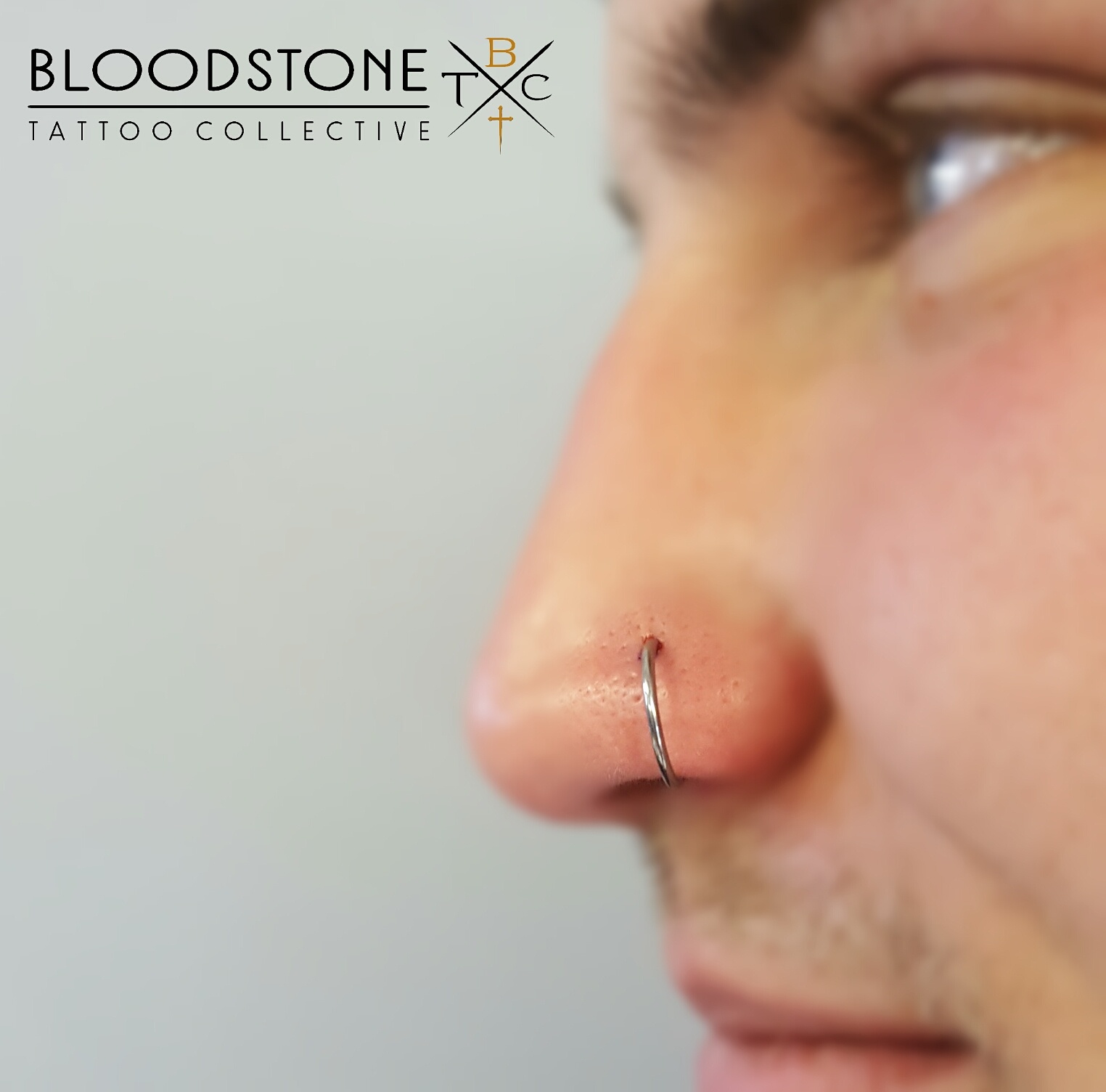 Nose piercing