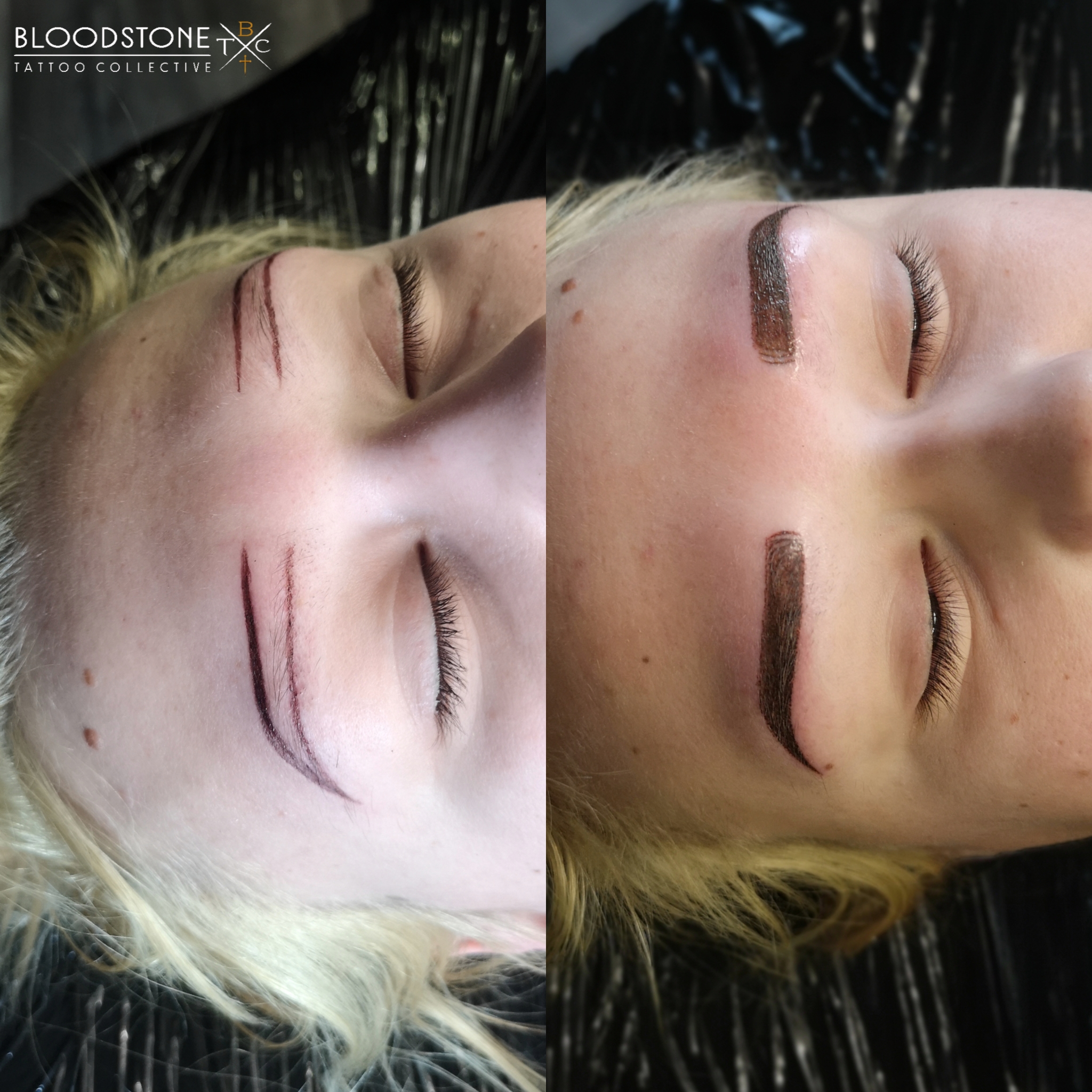 First session Ombre brow