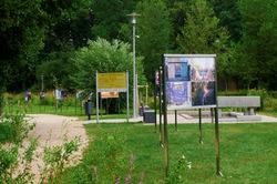 Blick zur Galerie