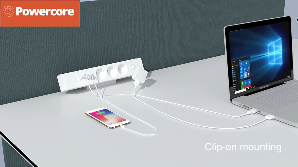 Thumbnail: FlexiKabel - desktop power socket