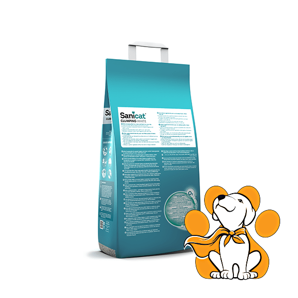 Thumbnail: Sanicat Posip Za Mačke Upijajući Classic Cotton Fresh, 20L