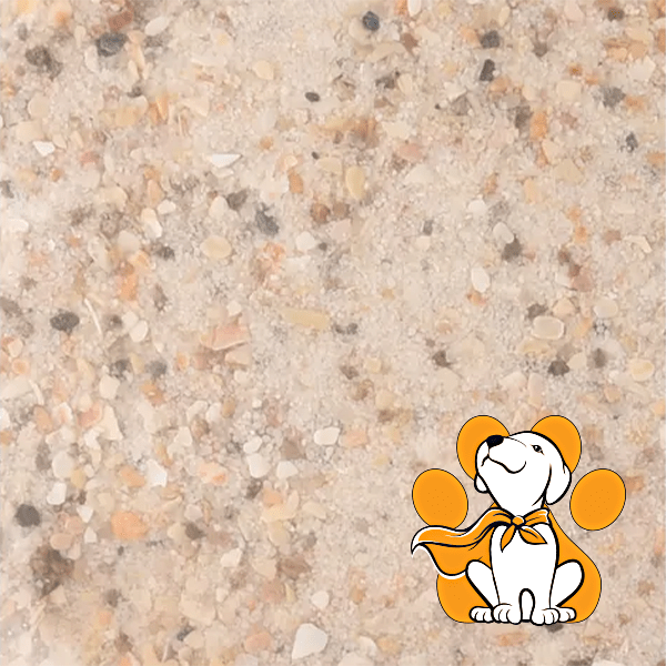 Thumbnail: Flamingo Ptičiji Pesak Sa Školjkama i Anisom, Beli, 2kg