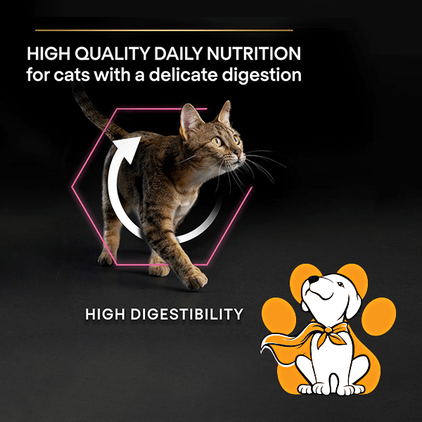 Thumbnail: Purina Pro Plan Adult Delicate Digestion Turkey 10kg, Ćuretina za Odrasle Mačke