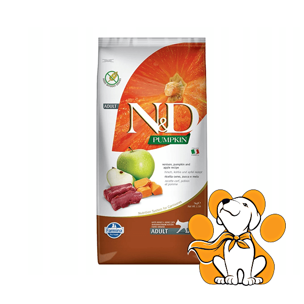 N&D Pumpkin Venison & Apple Recipe 5kg, Idealna Ishrana sa Mesom od Jelena