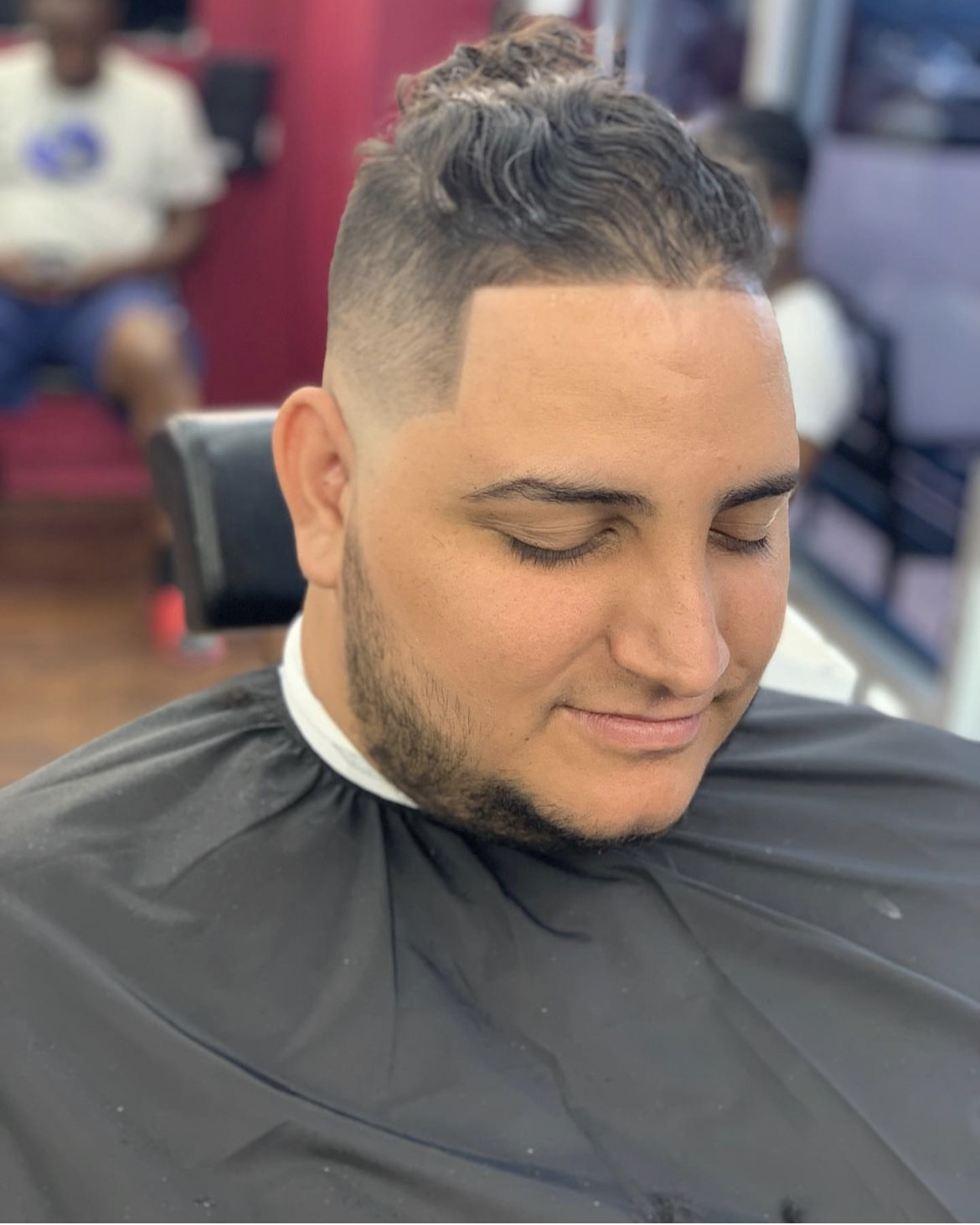 FadeMasterz student haircut work, clean fade and finish