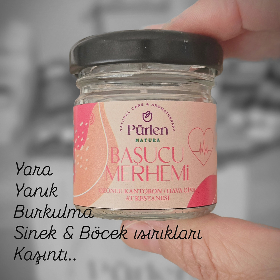 Küçük resim: BAŞUCU MERHEMİ ( Ozon yağı,  Kantaron, At Kestanesi )