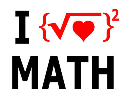 I love math