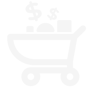 Ícone de um carrinho de compras