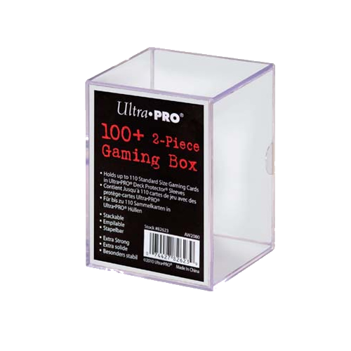 Ultra Pro 2Piece Gaming Storage Box Crim's Cards