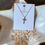 Thumbnail: Silver Cross Necklace