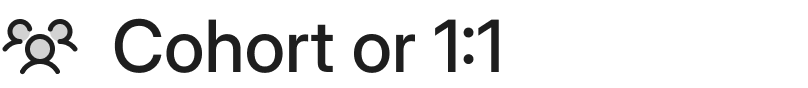 cohort details