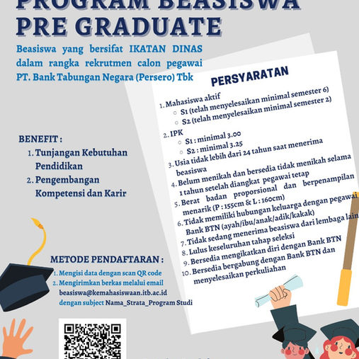 Beasiswa Pregraduate BTN