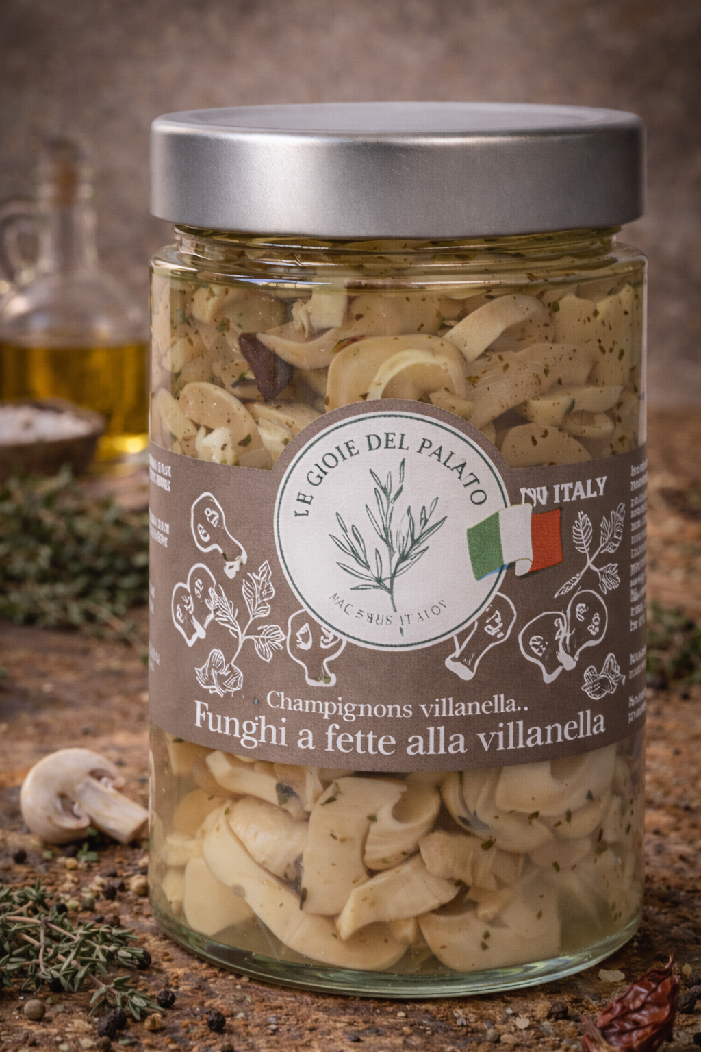 Funghi alla villanella