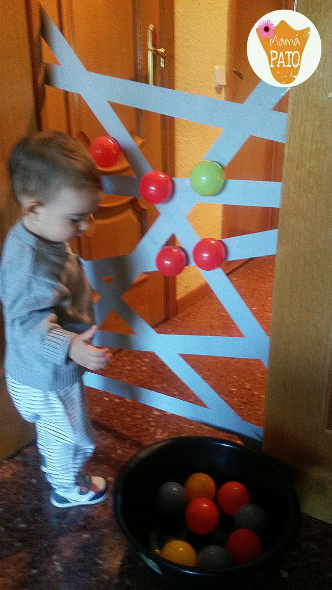 Pelotas que se pegan
