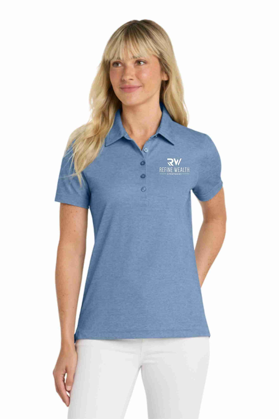 Thumbnail: Women’s TravisMathew Oceanside Heather Polo