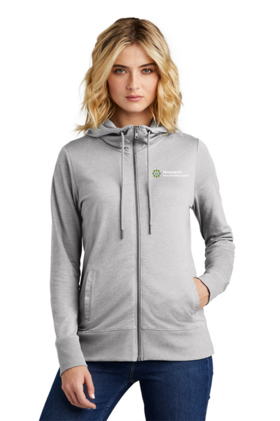 Thumbnail: Women's Lightweight French Terry Full-Zip Hoodie