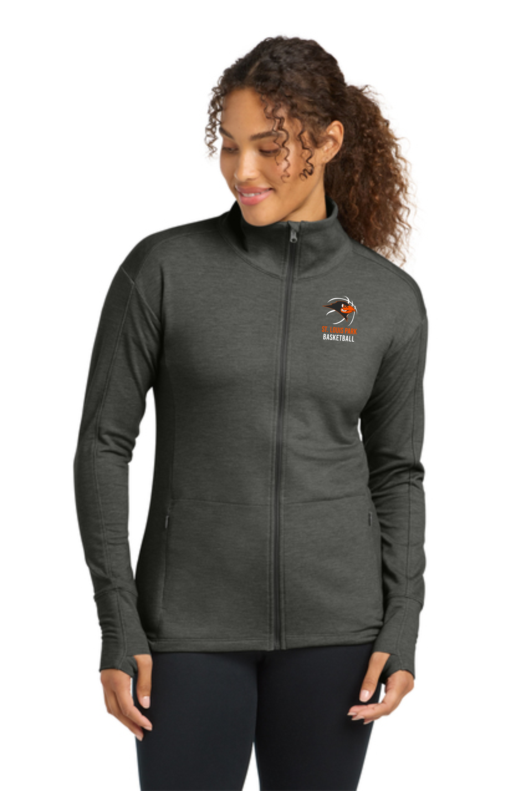 Women's Oriole BB Sport-Wick Full-Zip