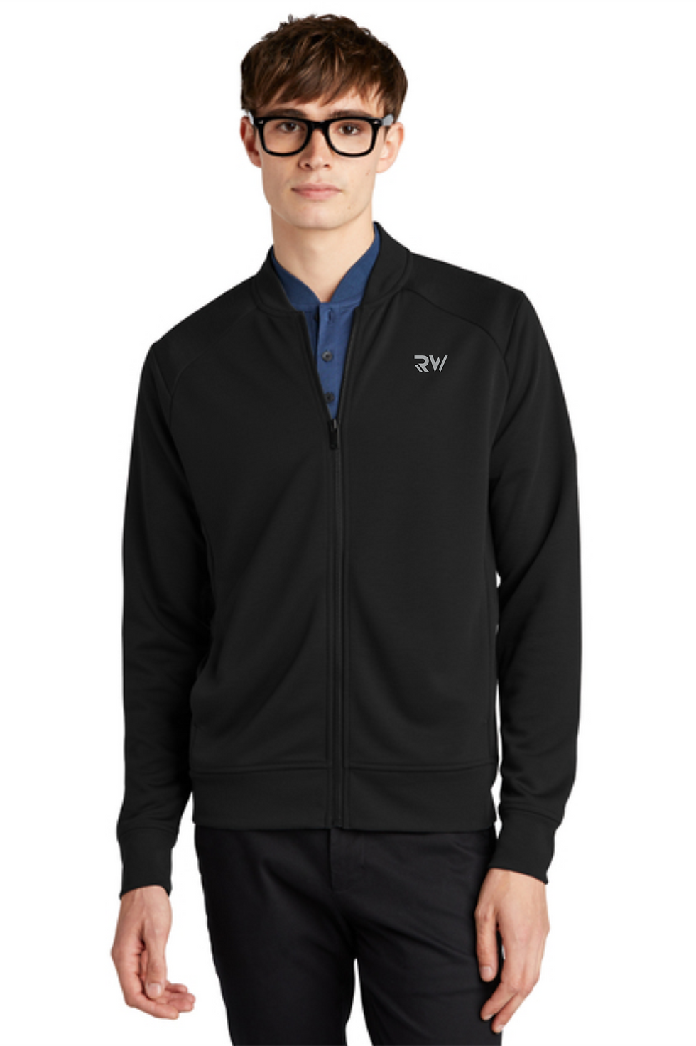 Thumbnail: Double-Knit Bomber Jacket