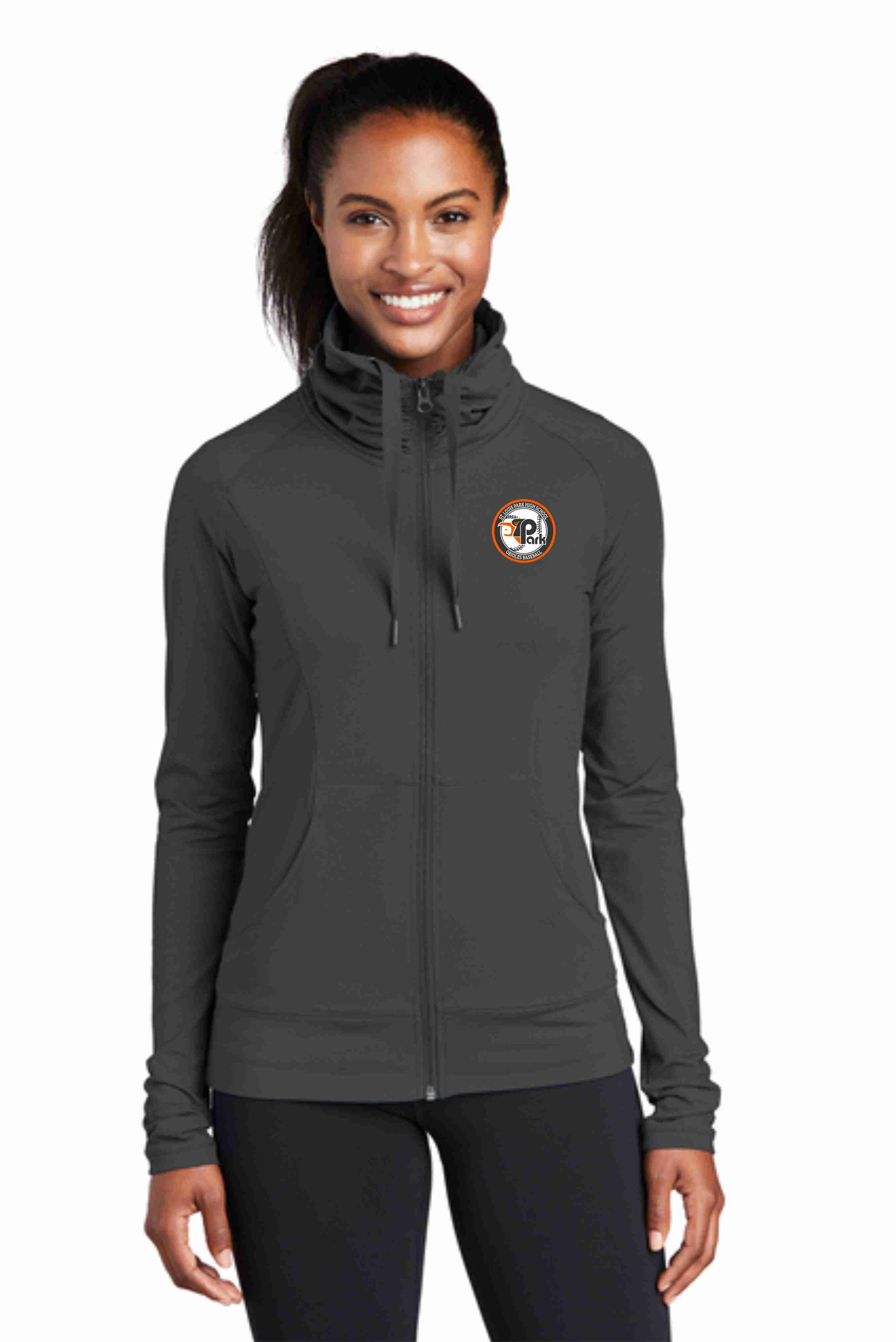 Women's Park Baseball Sport-Wick Stretch Full-Zip Jacket