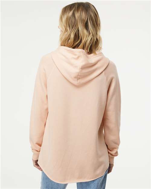 Thumbnail: PSI Script Women's Lightweight Wave Wash Hoodie