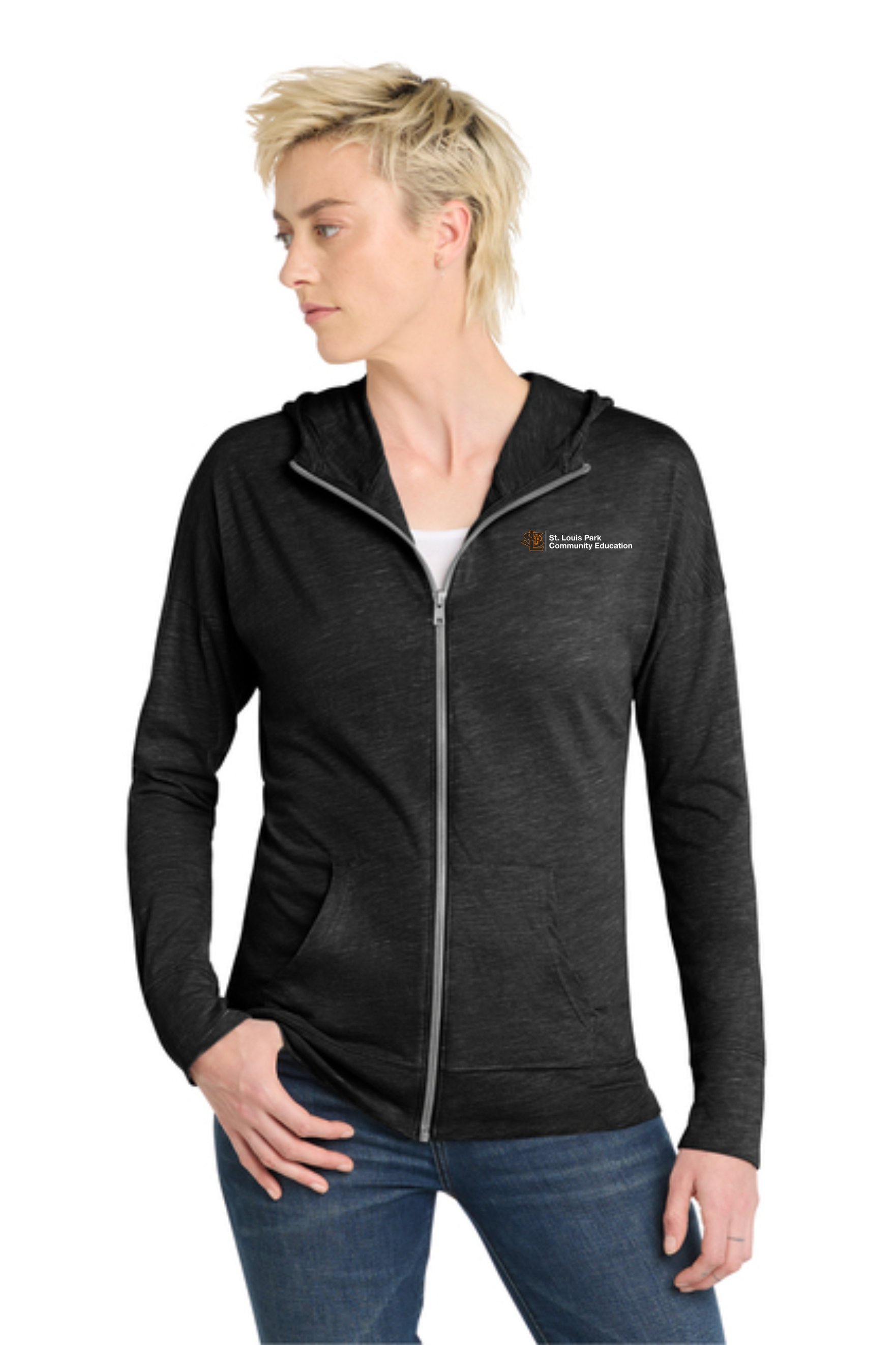 Women's SLP Community Ed Lightweight Full-Zip Hoodie