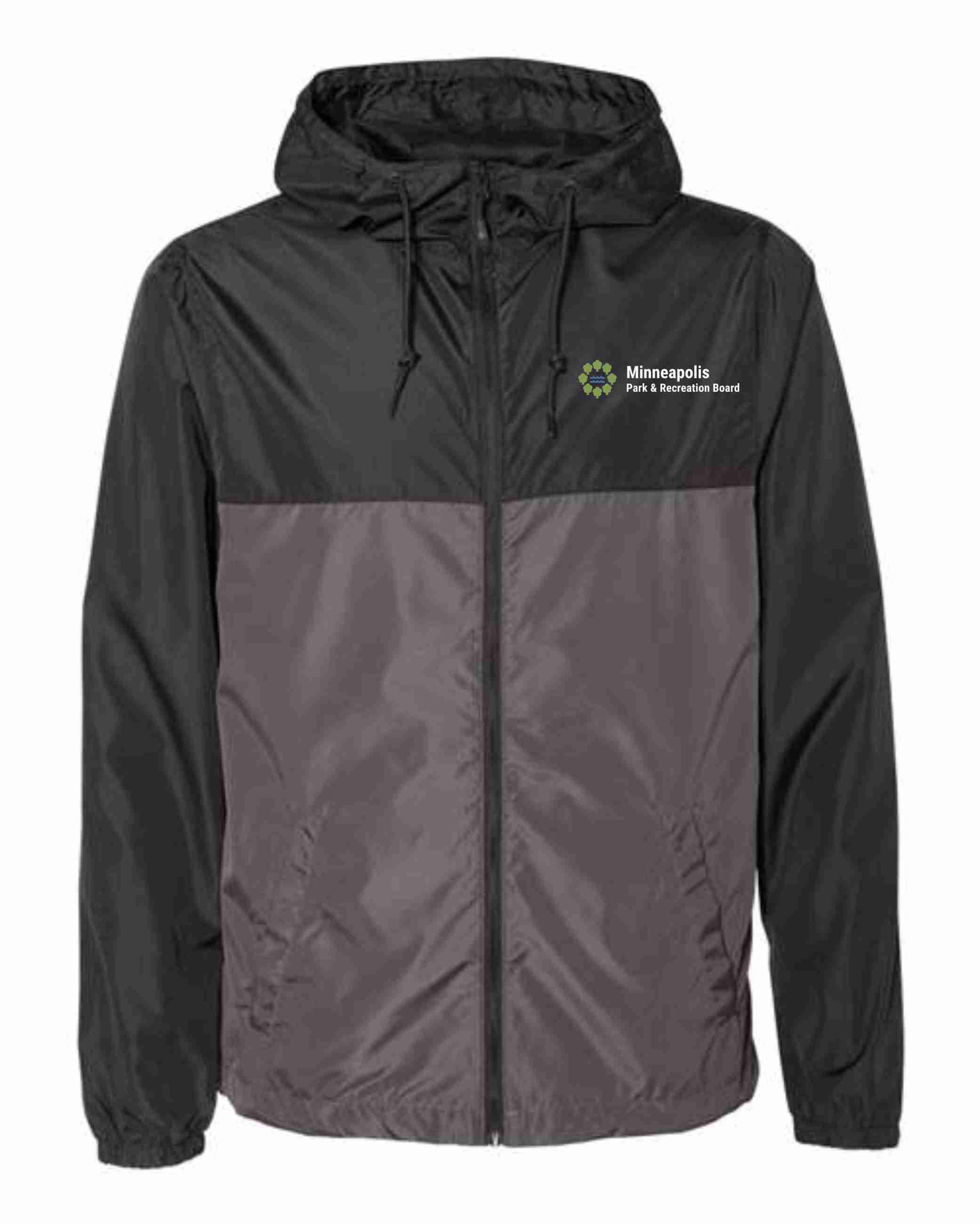 Lightweight Windbreaker Full-Zip Jacket
