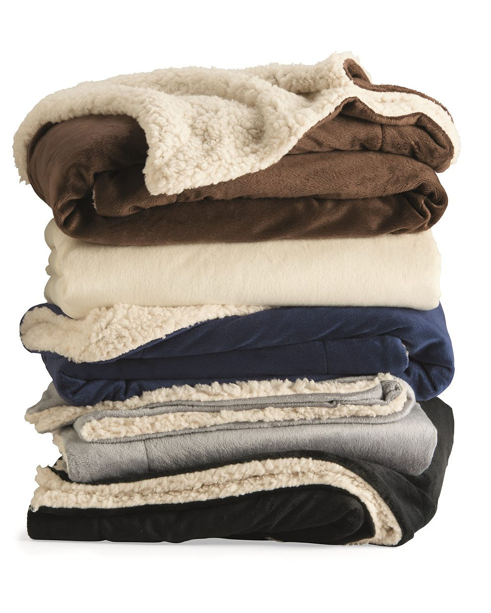 Thumbnail: SLP Ultra Soft Alpine Fleece Sherpa Blanket