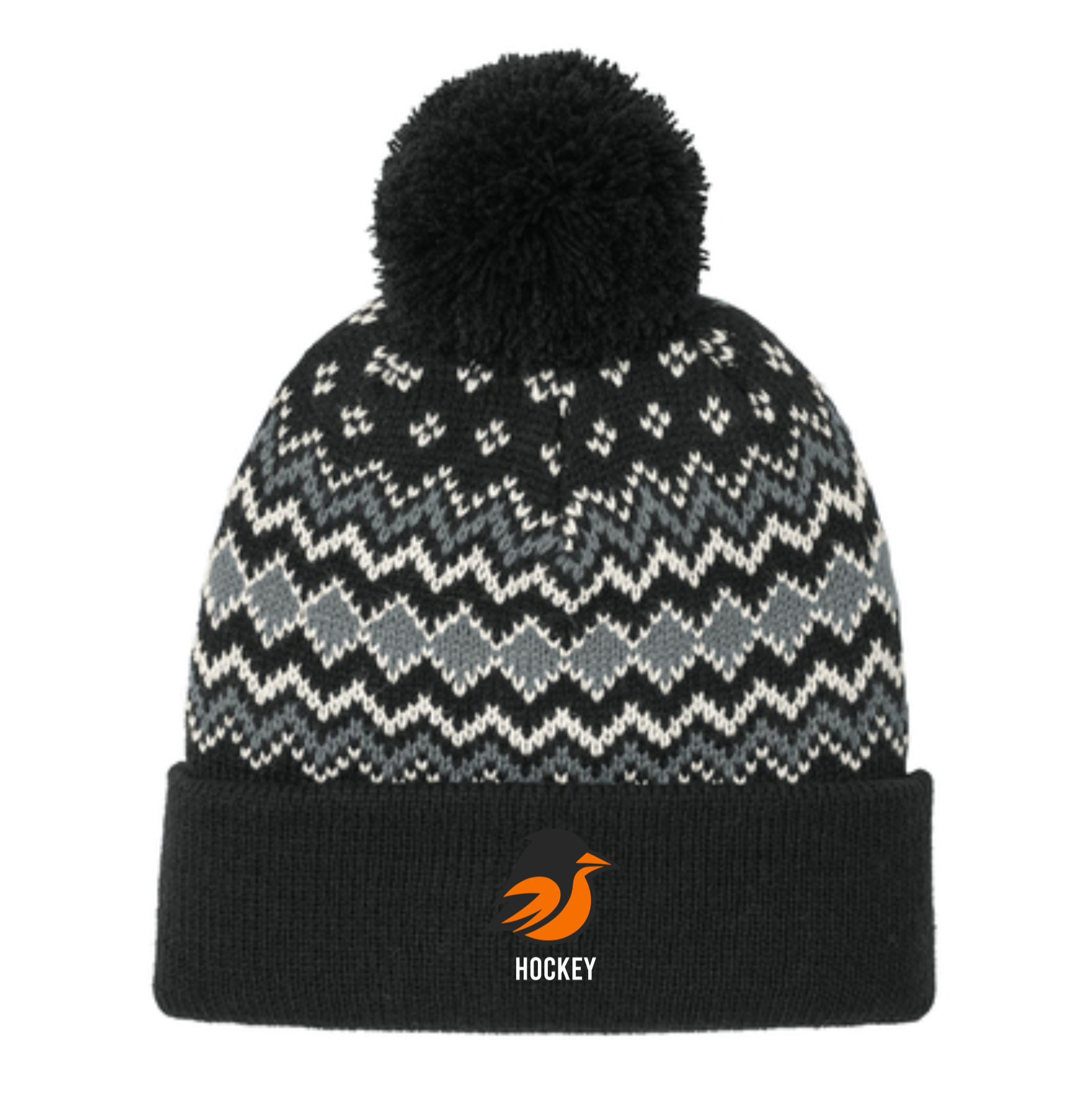 SLP Hockey Pom Beanie