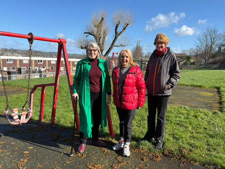 Anna Dixon MP announces upgrades to Windhill play park