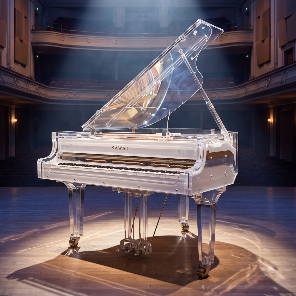 KAWAI KG2Cクリスタル|クリスタルに生まれ変わった美しい音色