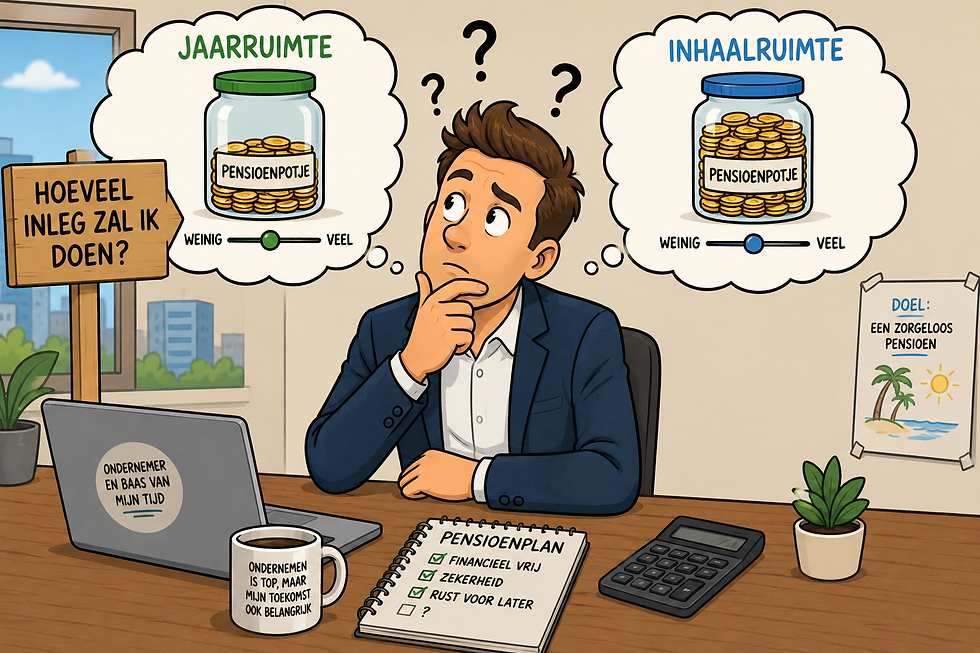 Jaarruimte en inhaalruimte: het venster dat elk jaar een stukje dichtgaat