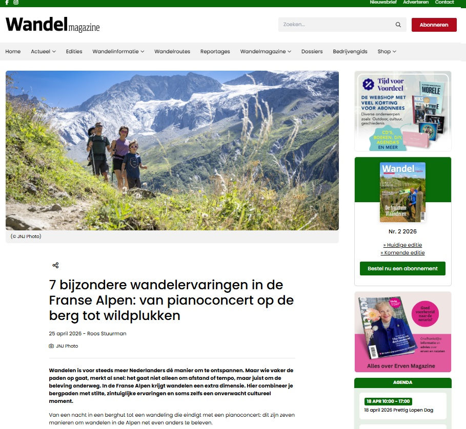 7 bijzondere wandelervaringen in de Franse Alpen