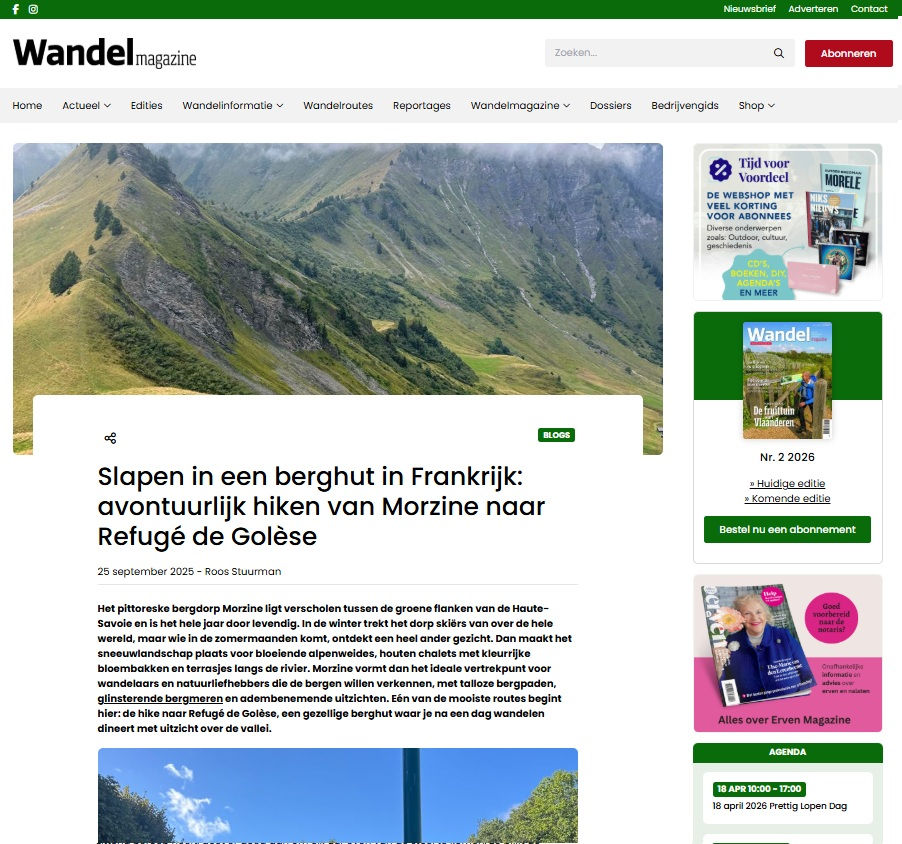 Slapen in een berghut in Frankrijk