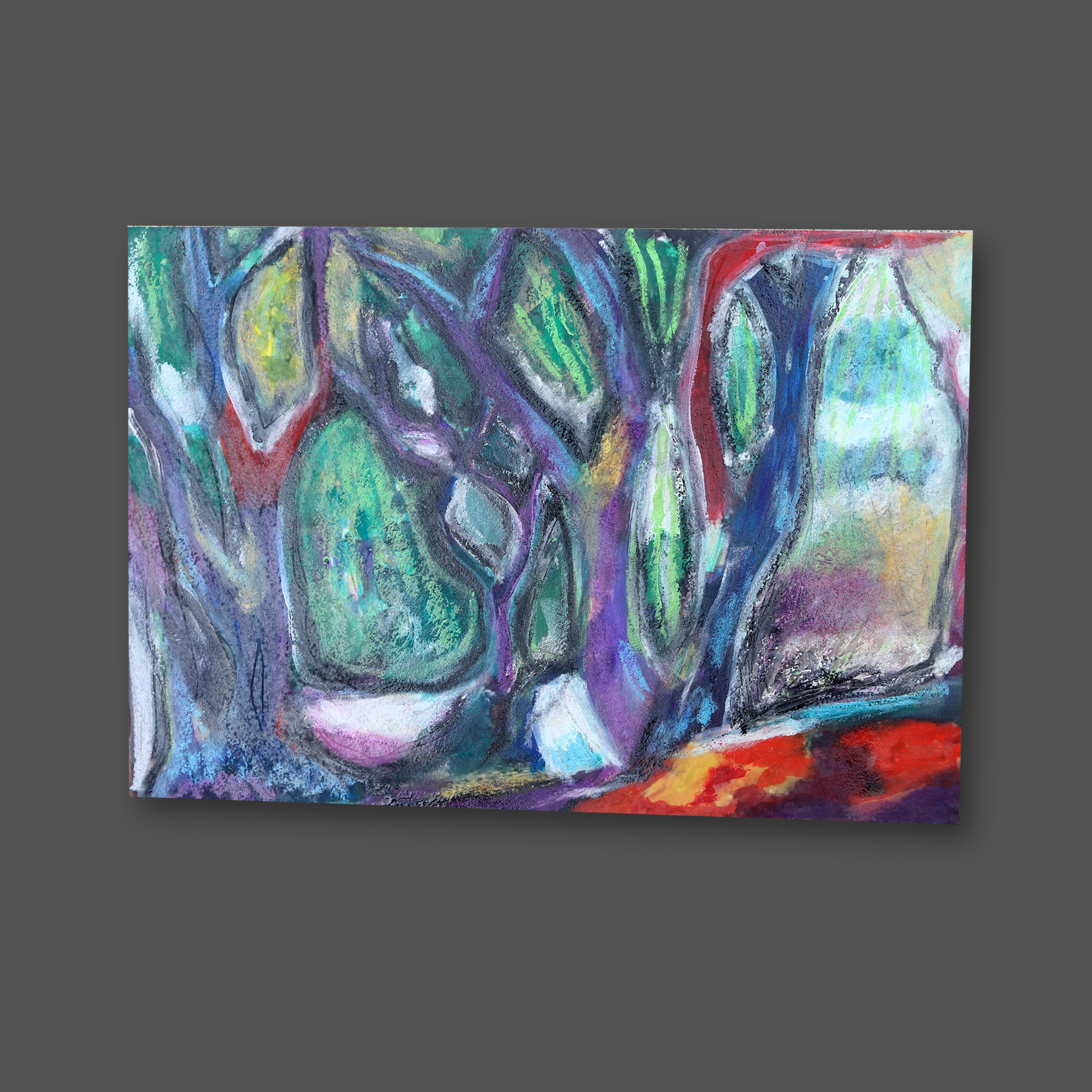 In the woods