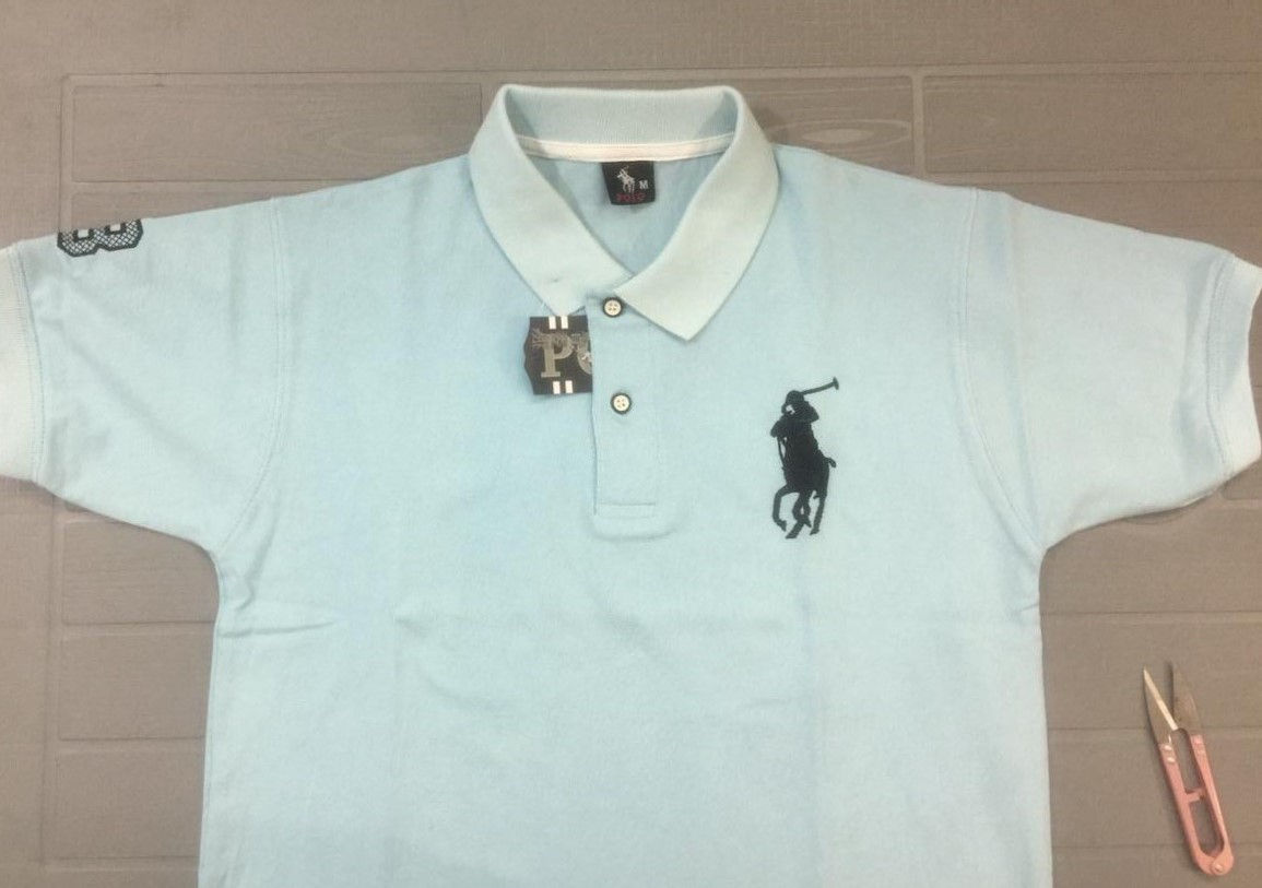 High End Premium Polo Shirt - Boys/Men Aqua Green