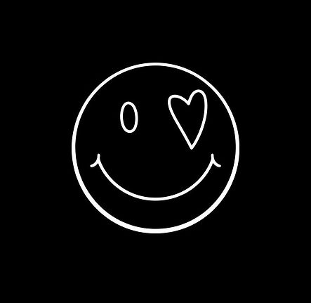 erstelle mir ein bild in schwarz weiß mit einem smiley und herz.jpg