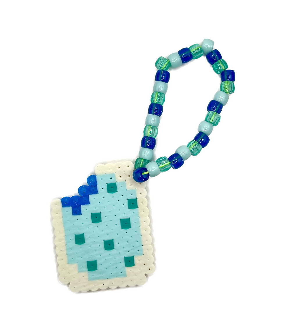 Thumbnail: Poptart Perler Bracelet