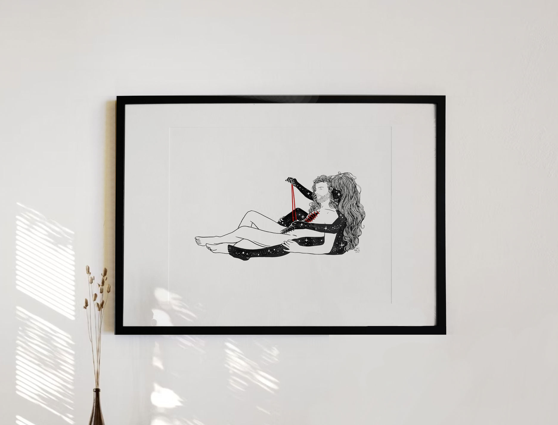 És y Será - Embroidered Poster