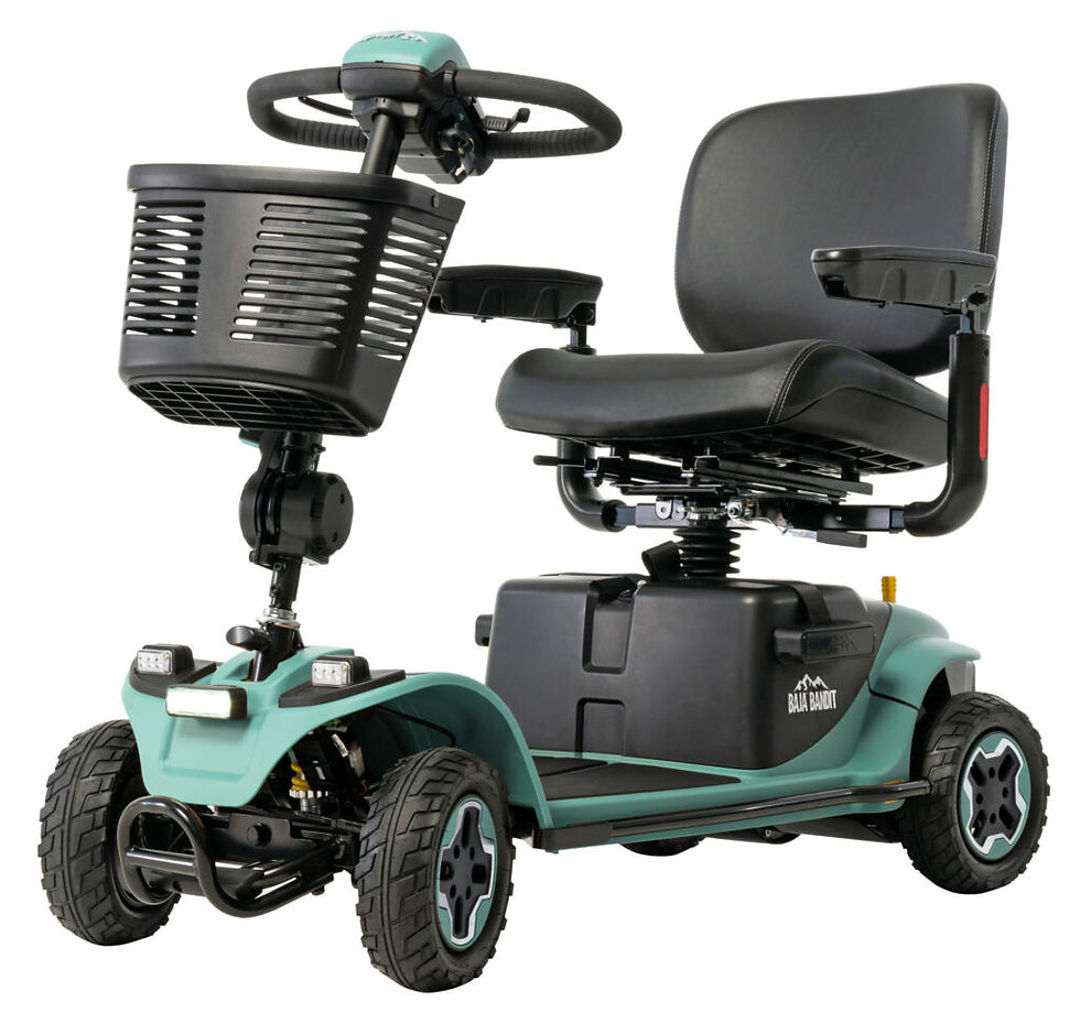 Thumbnail: Pride Baja Bandit - 8mph Travel Scooter
