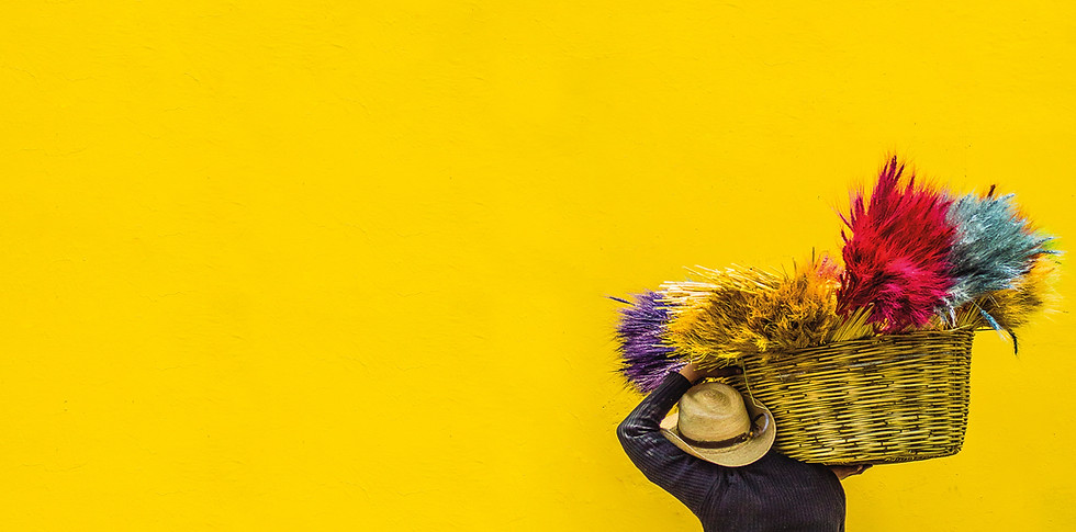 Man with Basket