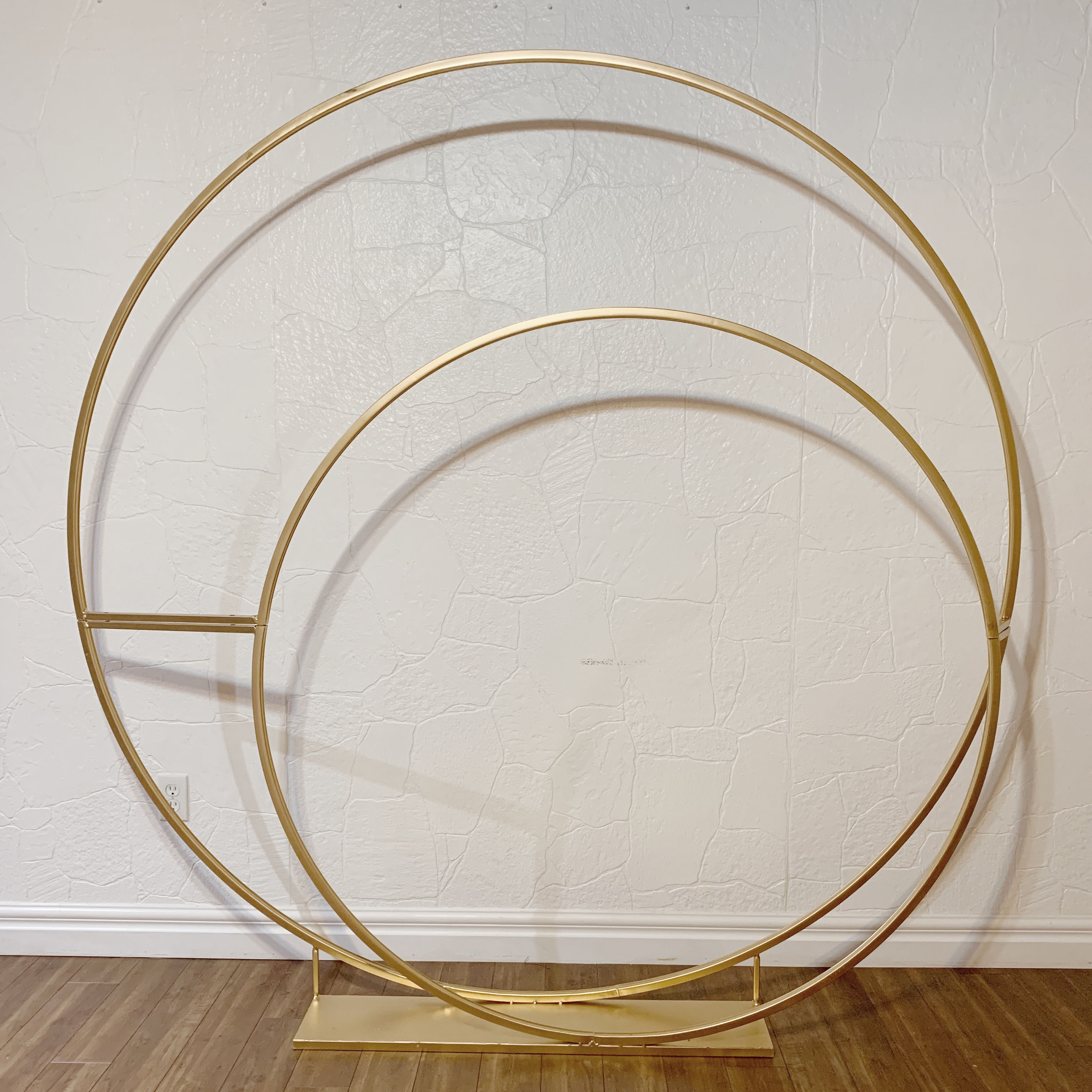 Gold Hoop Backdrop