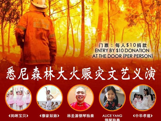 賑災文藝義演即將舉行