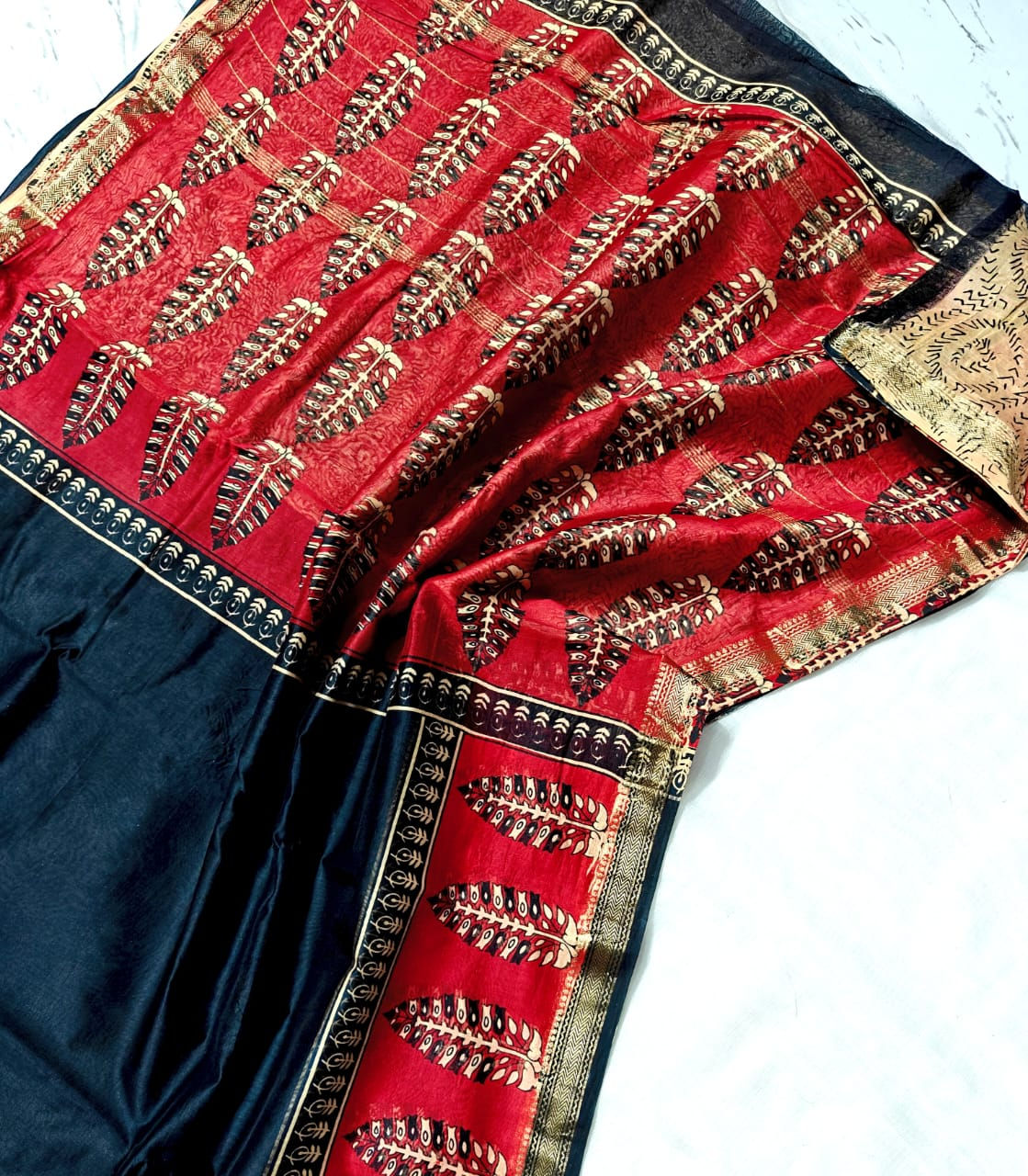 Pure Maheshwari Silk Saree
