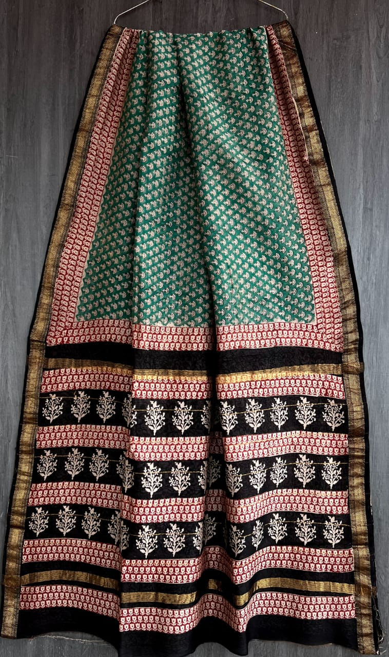 Pure Maheshwari Silk Saree
